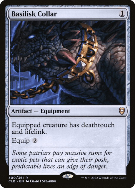 Basilisk Collar (300) — Commander Legends: Battle for Baldur's Gate