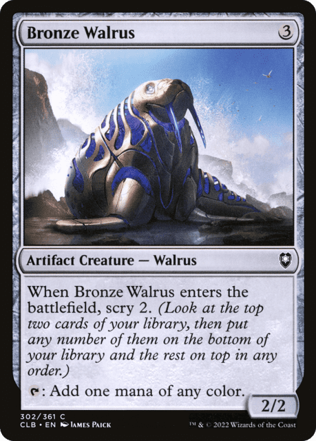 Bronze Walrus (302) — Commander Legends: Battle for Baldur's Gate