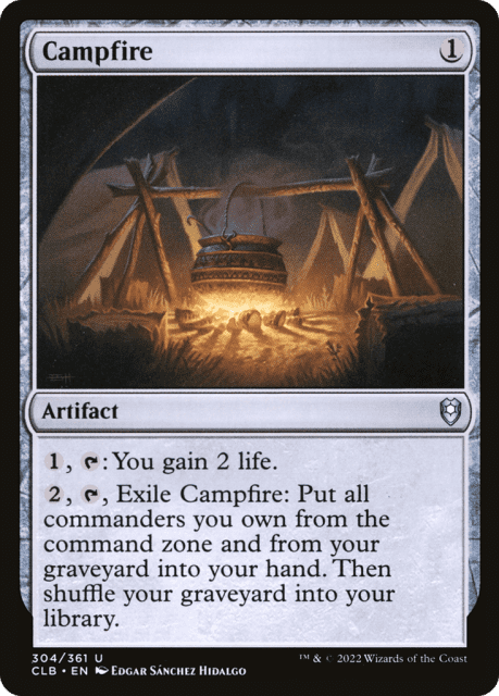 Campfire (304) — Commander Legends: Battle for Baldur's Gate