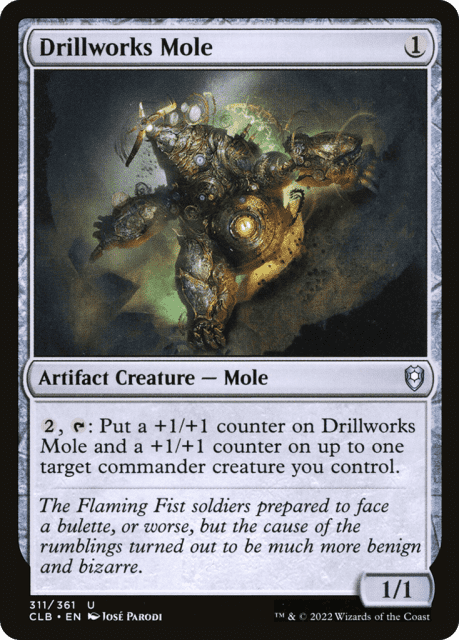 Drillworks Mole (311) — Commander Legends: Battle for Baldur's Gate