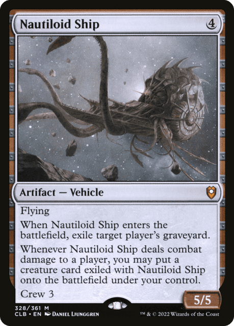 Nautiloid Ship (328) — Commander Legends: Battle for Baldur's Gate