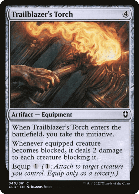 Trailblazer's Torch (340) — Commander Legends: Battle for Baldur's Gate