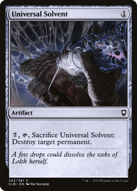 Universal Solvent (342) — Commander Legends: Battle for Baldur's Gate