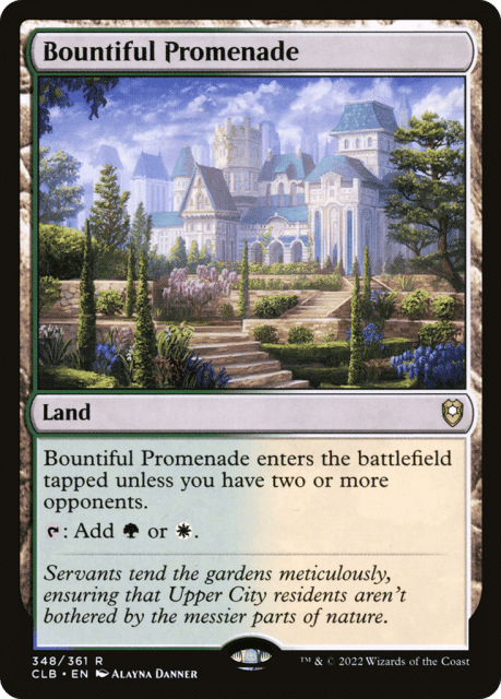 Bountiful Promenade (348) — Commander Legends: Battle for Baldur's Gate