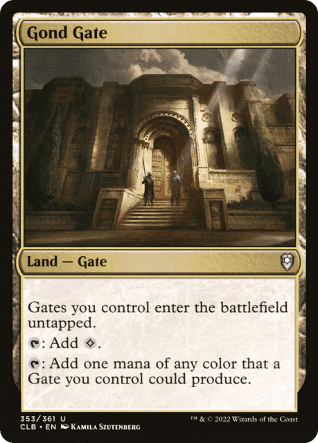 Gond Gate (353) — Commander Legends: Battle for Baldur's Gate