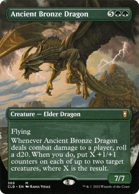 Ancient Bronze Dragon (369) — Commander Legends: Battle for Baldur's Gate