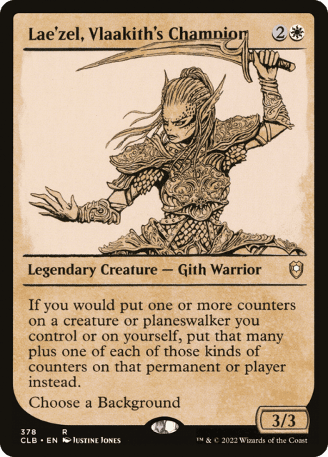 Lae'zel, Vlaakith's Champion (378) — Commander Legends: Battle for Baldur's Gate