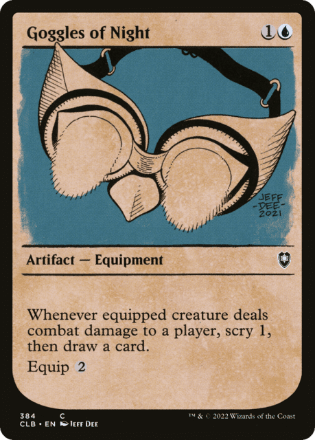 Goggles of Night (384) — Commander Legends: Battle for Baldur's Gate