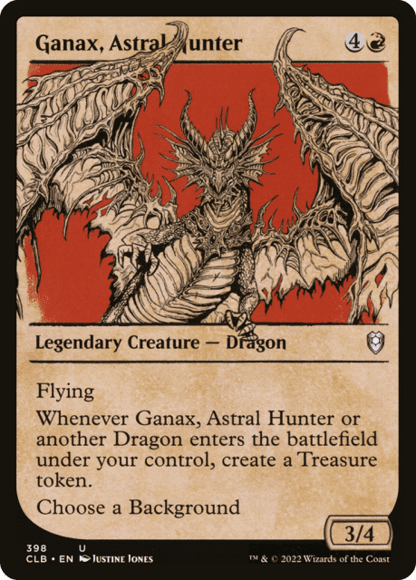 Ganax, Astral Hunter (398) — Commander Legends: Battle for Baldur's Gate