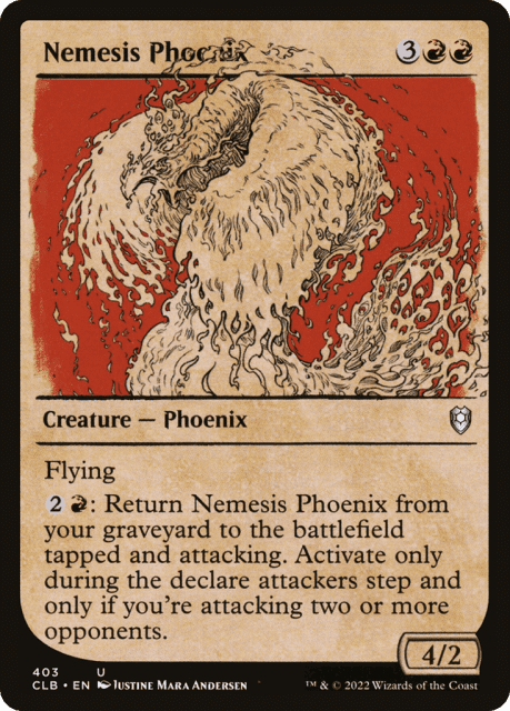 Nemesis Phoenix (403) — Commander Legends: Battle for Baldur's Gate