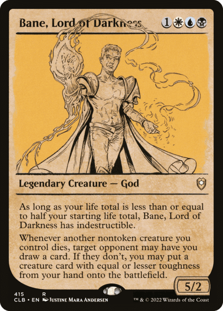Bane, Lord of Darkness (415) — Commander Legends: Battle for Baldur's Gate