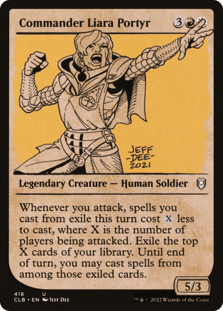 Commander Liara Portyr (418) — Commander Legends: Battle for Baldur's Gate