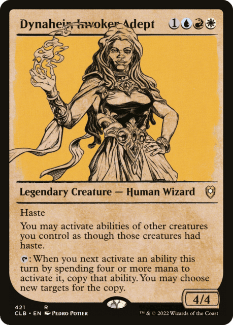 Dynaheir, Invoker Adept (421) — Commander Legends: Battle for Baldur's Gate