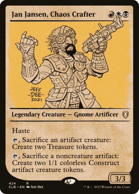 Jan Jansen, Chaos Crafter (424) — Commander Legends: Battle for Baldur's Gate