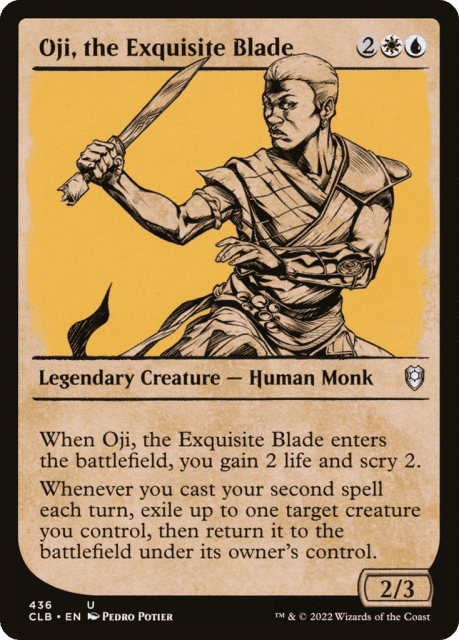 Oji, the Exquisite Blade (436) — Commander Legends: Battle for Baldur's Gate