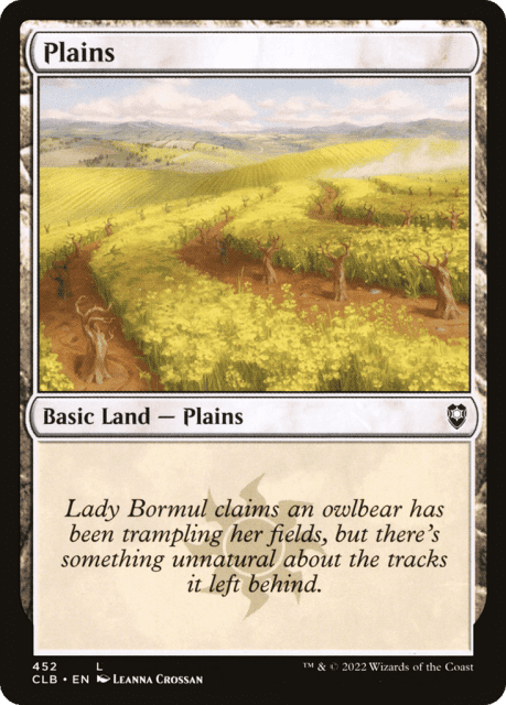 Plains (452) — Commander Legends: Battle for Baldur's Gate