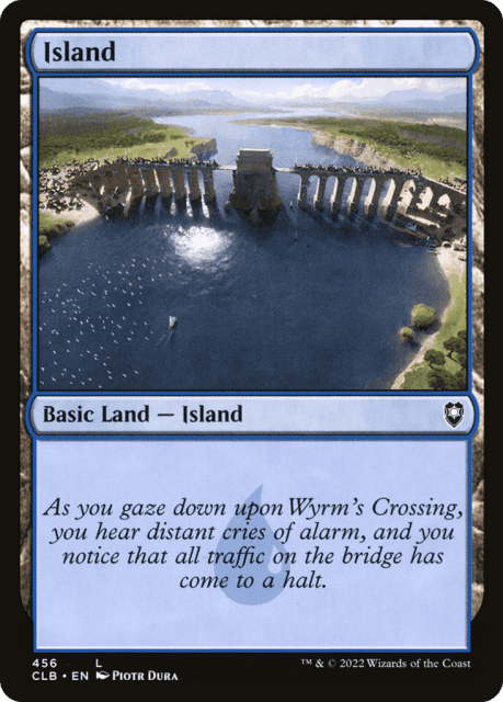 Island (456) — Commander Legends: Battle for Baldur's Gate