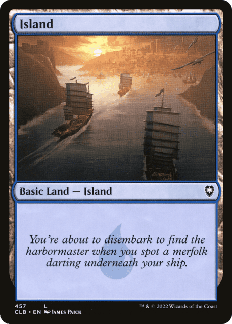 Island (457) — Commander Legends: Battle for Baldur's Gate