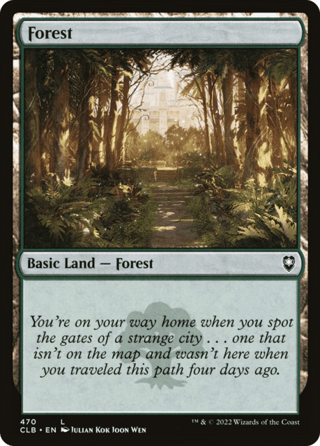 Forest (470) — Commander Legends: Battle for Baldur's Gate
