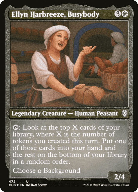 Ellyn Harbreeze, Busybody (472) — Commander Legends: Battle for Baldur's Gate
