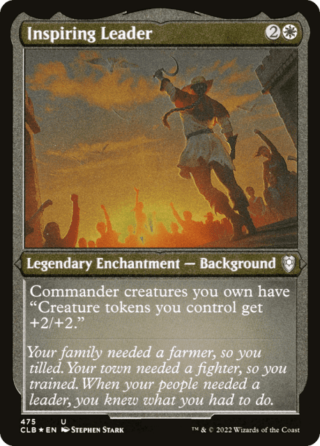 Inspiring Leader (475) — Commander Legends: Battle for Baldur's Gate