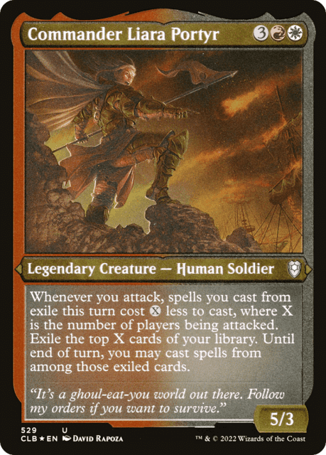 Commander Liara Portyr (529) — Commander Legends: Battle for Baldur's Gate