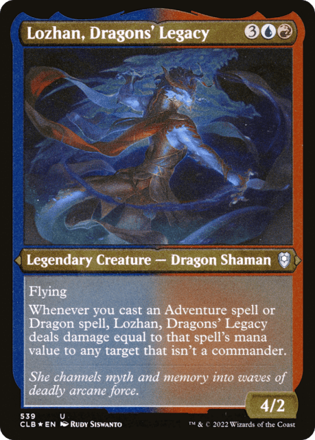 Lozhan, Dragons' Legacy (539) — Commander Legends: Battle for Baldur's Gate