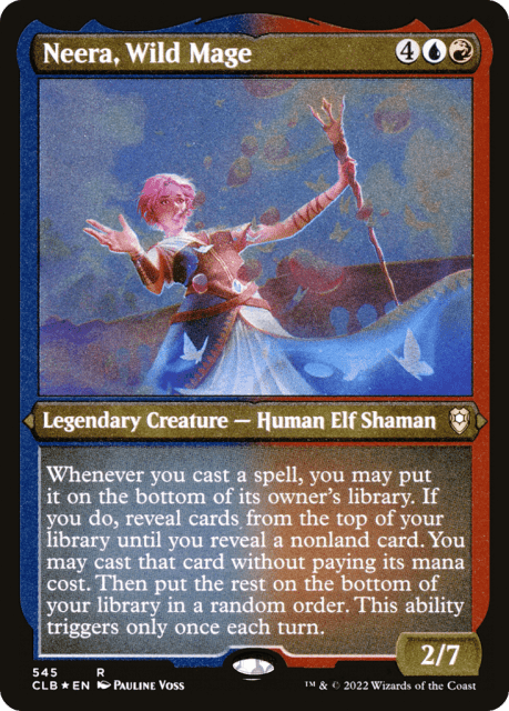 Neera, Wild Mage (545) — Commander Legends: Battle for Baldur's Gate
