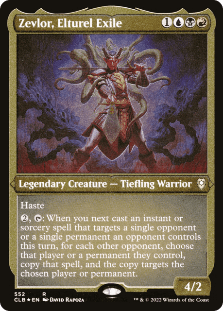Zevlor, Elturel Exile (552) — Commander Legends: Battle for Baldur's Gate