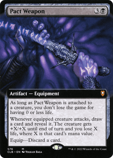 Pact Weapon (576) — Commander Legends: Battle for Baldur's Gate