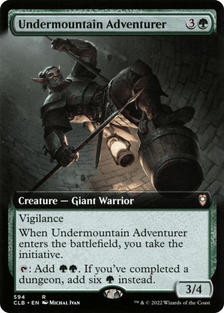 Undermountain Adventurer (594) — Commander Legends: Battle for Baldur's Gate