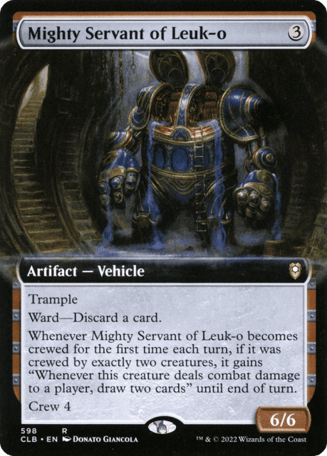Mighty Servant of Leuk-o (598) — Commander Legends: Battle for Baldur's Gate