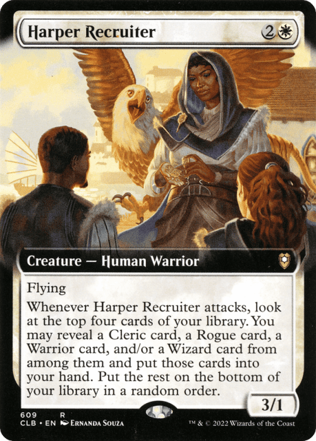 Harper Recruiter (609) — Commander Legends: Battle for Baldur's Gate