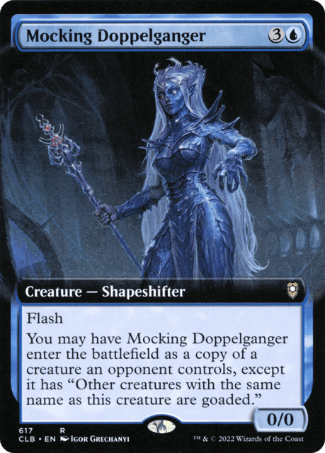 Mocking Doppelganger (617) — Commander Legends: Battle for Baldur's Gate