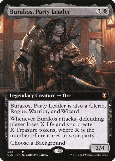 Burakos, Party Leader (622) — Commander Legends: Battle for Baldur's Gate