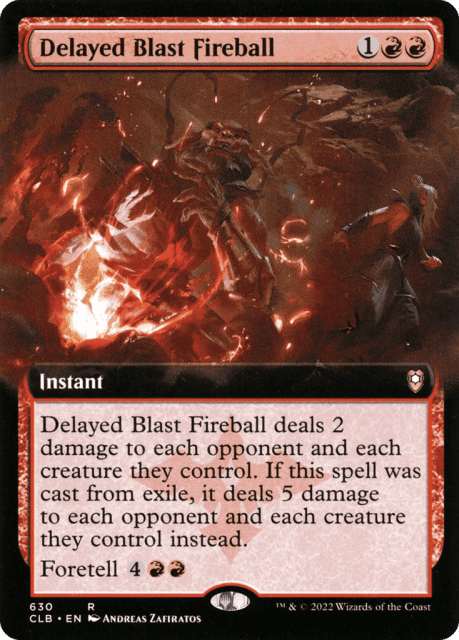 Delayed Blast Fireball (630) — Commander Legends: Battle for Baldur's Gate
