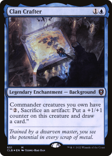 Clan Crafter (651) — Commander Legends: Battle for Baldur's Gate