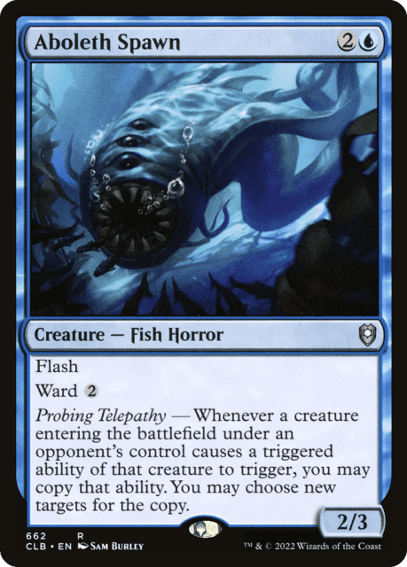 Aboleth Spawn (662) — Commander Legends: Battle for Baldur's Gate