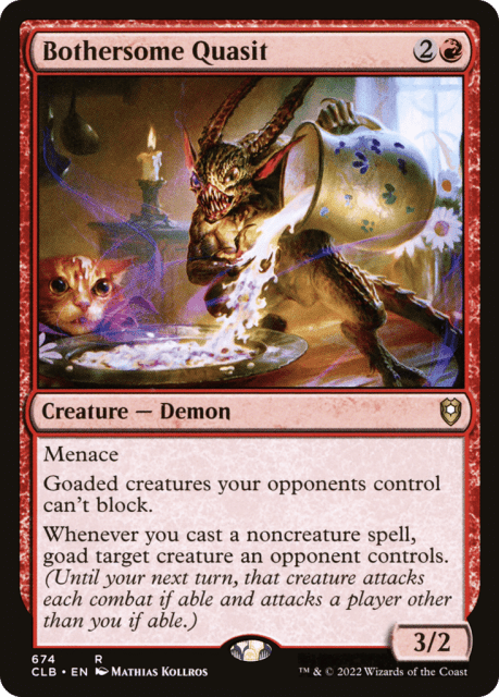 Bothersome Quasit (674) — Commander Legends: Battle for Baldur's Gate