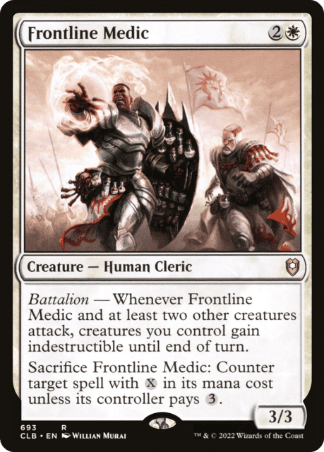 Frontline Medic (693) — Commander Legends: Battle for Baldur's Gate
