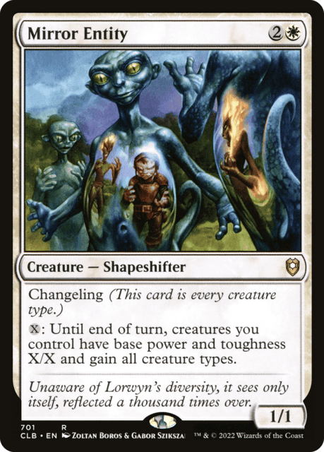 Mirror Entity (701) — Commander Legends: Battle for Baldur's Gate