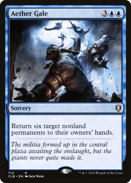 Aether Gale (712) — Commander Legends: Battle for Baldur's Gate