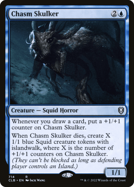 Chasm Skulker (714) — Commander Legends: Battle for Baldur's Gate