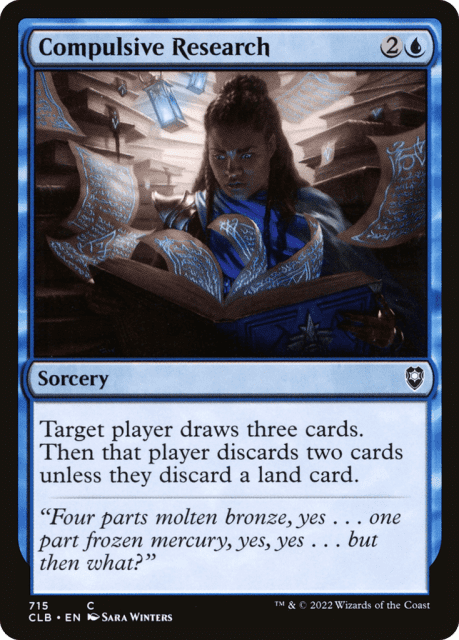 Compulsive Research (715) — Commander Legends: Battle for Baldur's Gate