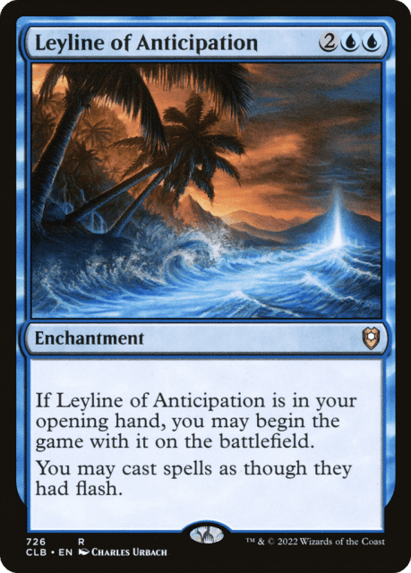 Leyline of Anticipation (726) — Commander Legends: Battle for Baldur's Gate
