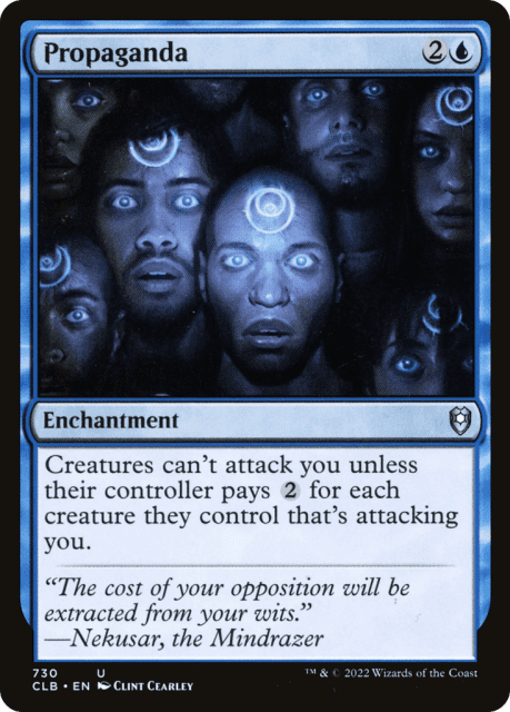 Propaganda (730) — Commander Legends: Battle for Baldur's Gate