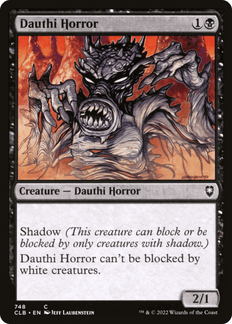 Dauthi Horror (748) — Commander Legends: Battle for Baldur's Gate