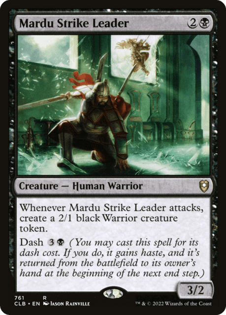Mardu Strike Leader (761) — Commander Legends: Battle for Baldur's Gate