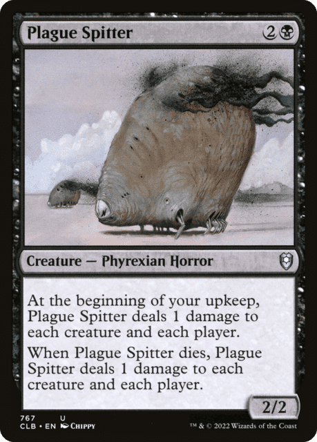 Plague Spitter (767) — Commander Legends: Battle for Baldur's Gate