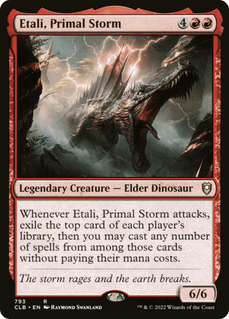 Etali, Primal Storm (793) — Commander Legends: Battle for Baldur's Gate